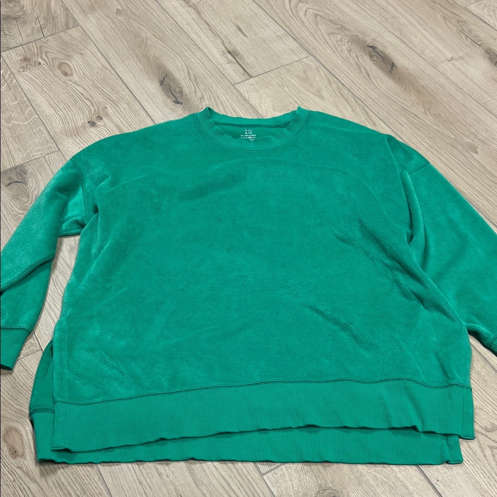 Green Women's Crewneck Sweater